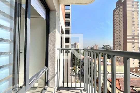 Varanda de apartamento à venda com 1 quarto, 28m² em Mirandópolis, São Paulo