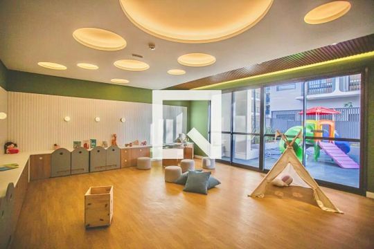 Área comum de apartamento para alugar com 1 quarto, 28m² em Mirandópolis, São Paulo