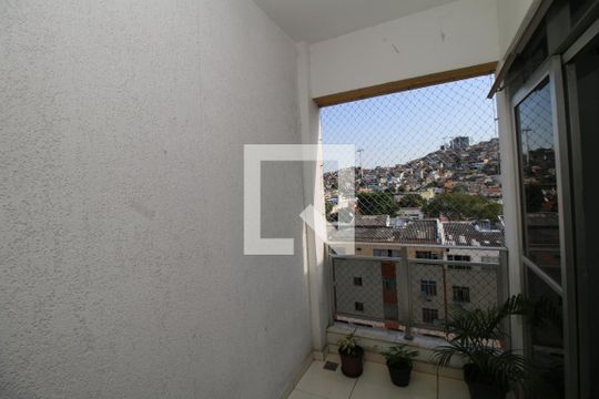 Varanda  de apartamento para alugar com 2 quartos, 78m² em Ramos, Rio de Janeiro