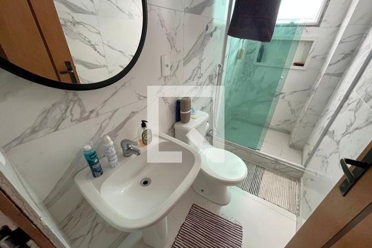 Banheiro de apartamento à venda com 2 quartos, 58m² em Freguesia (jacarepaguá), Rio de Janeiro