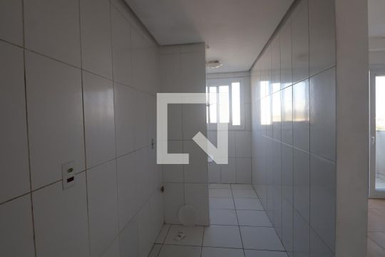 Cozinha e Área de Serviço de apartamento à venda com 2 quartos, 54m² em Marechal Rondon, Canoas