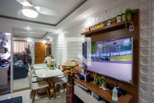 Sala de apartamento à venda com 2 quartos, 47m² em Centro, Diadema