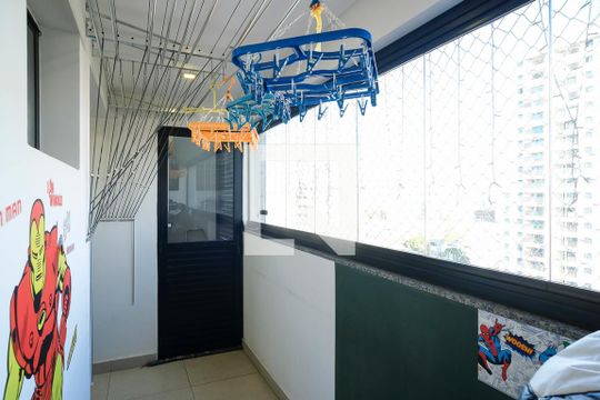 Área de serviço de apartamento à venda com 3 quartos, 200m² em Vila Caminho do Mar, São Bernardo do Campo