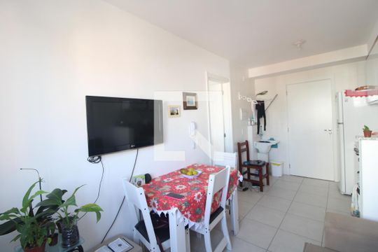 Sala de apartamento à venda com 1 quarto, 28m² em Jardim Cidalia, São Paulo
