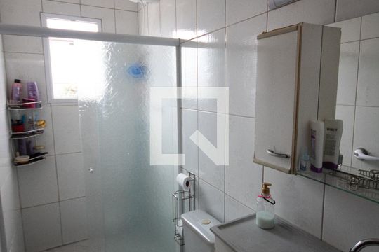 Banheiro da Suíte 1 de casa para alugar com 3 quartos, 450m² em Cidade Ocian, Praia Grande
