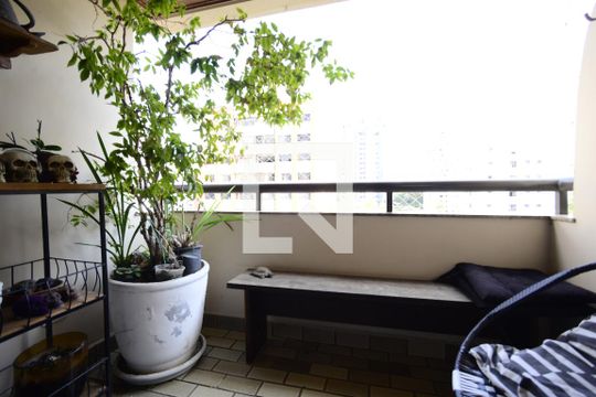 Varanda da Sala de apartamento para alugar com 3 quartos, 106m² em Jardim Vila Mariana, São Paulo