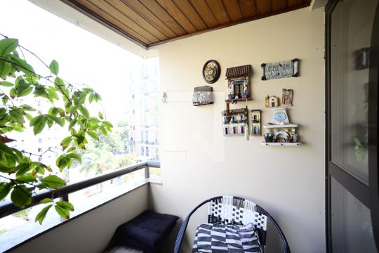Varanda da Sala de apartamento para alugar com 3 quartos, 106m² em Jardim Vila Mariana, São Paulo