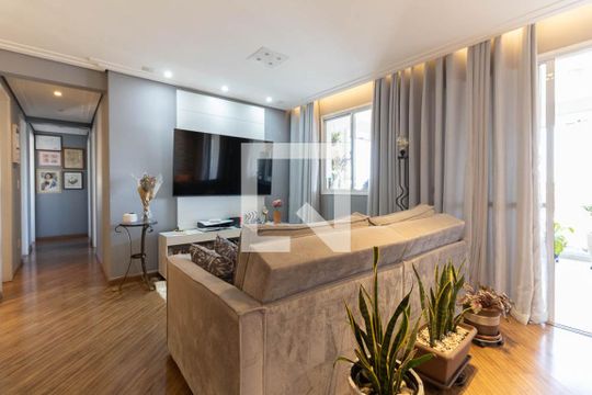Sala de apartamento à venda com 3 quartos, 103m² em Vila Monumento, São Paulo