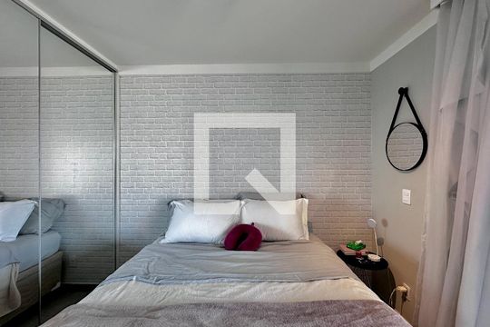 Quarto de apartamento para alugar com 1 quarto, 36m² em Campo Belo, São Paulo