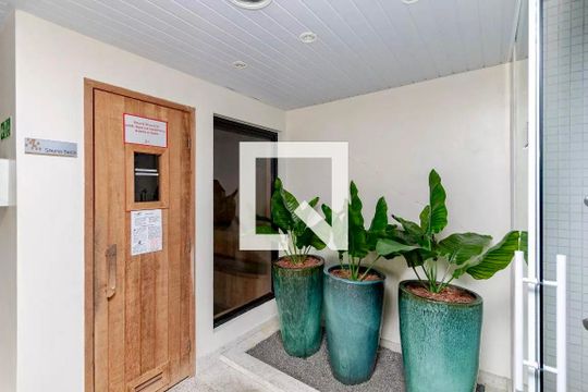 Área comum - Sauna de apartamento à venda com 1 quarto, 36m² em Campo Belo, São Paulo