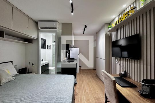 Kitnet/Studio à venda com 1 quarto, 25m² em Brooklin, São Paulo