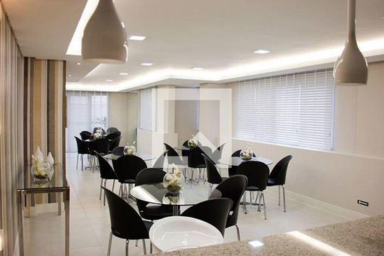 Área comum - Salão de festas de apartamento para alugar com 2 quartos, 62m² em Capão Raso, Curitiba