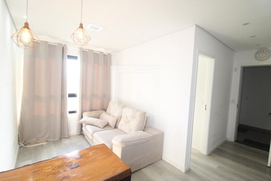 Sala/Cozinha de apartamento para alugar com 2 quartos, 52m² em Parada Inglesa, São Paulo