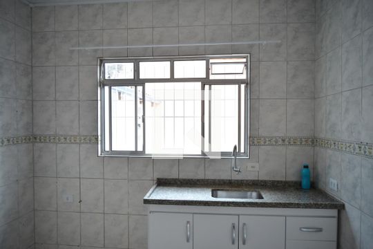 Cozinha de casa para alugar com 1 quarto, 70m² em Vila Marina, Santo André
