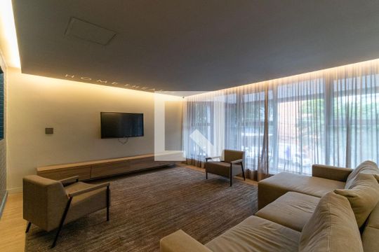 Área comum - Cinema de kitnet/studio à venda com 1 quarto, 24m² em Pompeia, São Paulo