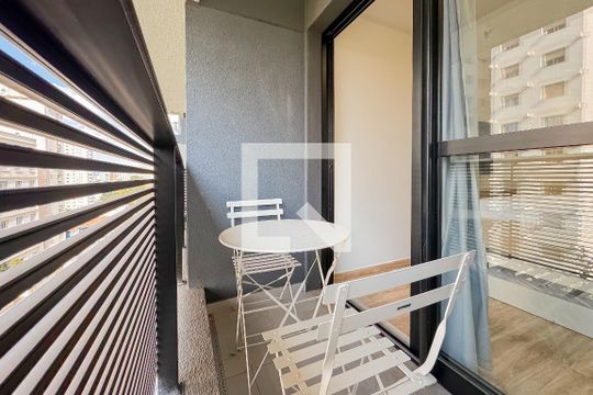 Varanda do Studio de kitnet/studio à venda com 1 quarto, 26m² em Vila Mariana, São Paulo