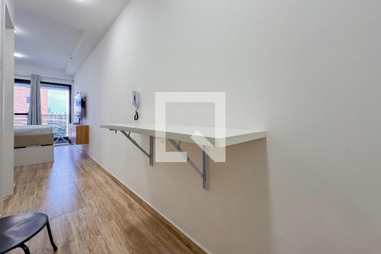 Cozinha de kitnet/studio à venda com 1 quarto, 26m² em Vila Mariana, São Paulo