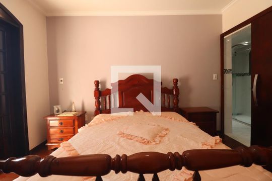 Quarto 1 suíte de casa à venda com 3 quartos, 180m² em Jardim Ana Maria, Santo André