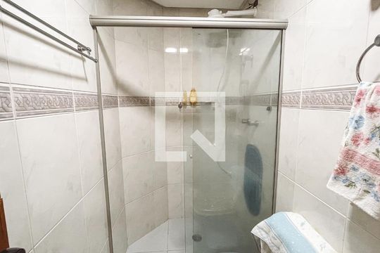Banheiro da Suíte 2 de apartamento à venda com 4 quartos, 133m² em Água Fria, São Paulo