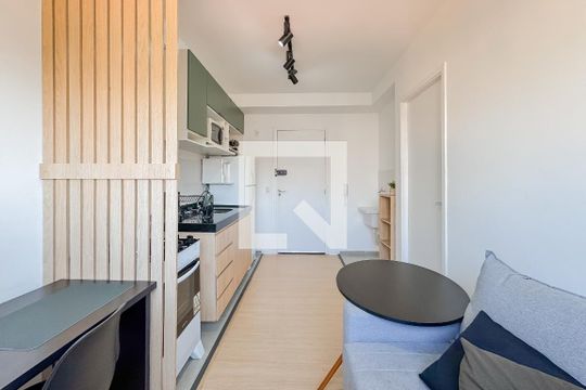 Sala de apartamento para alugar com 1 quarto, 26m² em Sé, São Paulo