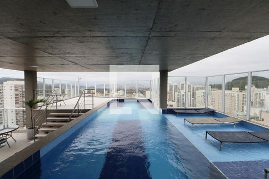 Área comum de apartamento para alugar com 3 quartos, 145m² em Jardim Las Palmas, Guarujá