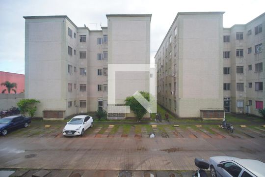 Vista da Sala de apartamento à venda com 2 quartos, 43m² em Santos Dumont, São Leopoldo