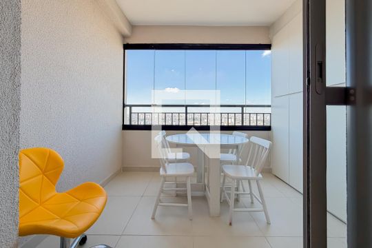 Varanda de kitnet/studio à venda com 1 quarto, 29m² em Sacomã, São Paulo