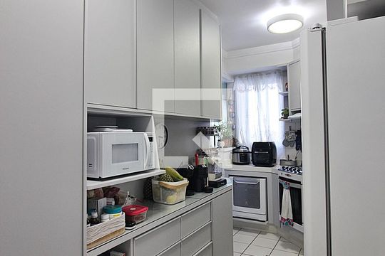 Cozinha de apartamento à venda com 3 quartos, 85m² em Centro, São Bernardo do Campo