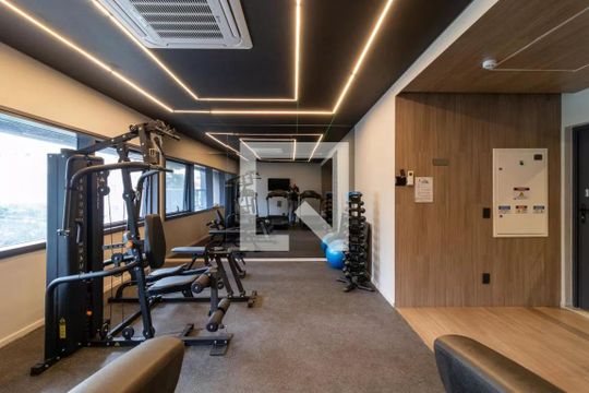 Área comum - Academia de kitnet/studio para alugar com 1 quarto, 26m² em Perdizes, São Paulo