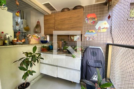 Varanda Sala de apartamento para alugar com 2 quartos, 70m² em Cachambi, Rio de Janeiro