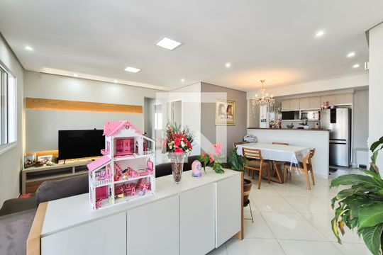 Sala de apartamento à venda com 2 quartos, 80m² em Centro, São Bernardo do Campo