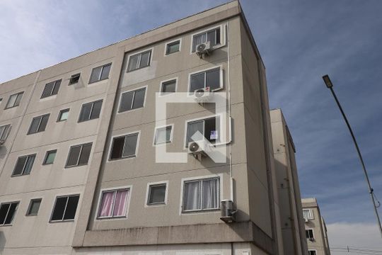Placa de apartamento para alugar com 2 quartos, 44m² em Estância Velha, Canoas