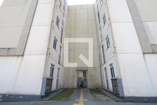 Fachada do bloco de apartamento para alugar com 2 quartos, 44m² em Estância Velha, Canoas
