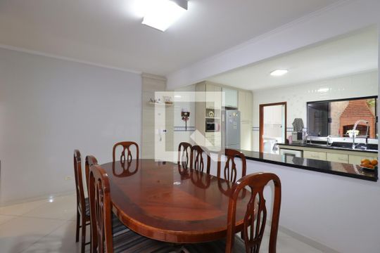 Sala de Jantar de casa para alugar com 3 quartos, 190m² em Parque das Nações, Santo André