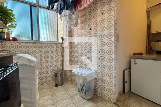 Área de serviço de apartamento à venda com 3 quartos, 132m² em Copacabana, Rio de Janeiro