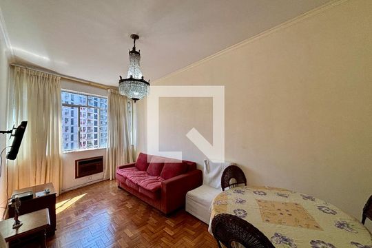 Sala de apartamento à venda com 2 quartos, 87m² em Botafogo, Rio de Janeiro