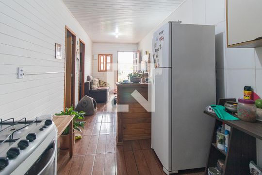 Cozinha de casa à venda com 2 quartos, 47m² em Cavalhada, Porto Alegre