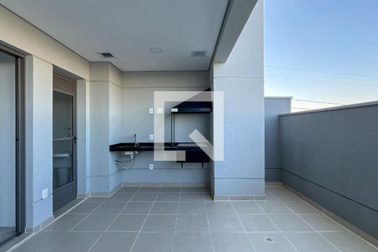 Sacada da Sala de apartamento à venda com 2 quartos, 96m² em City América, São Paulo