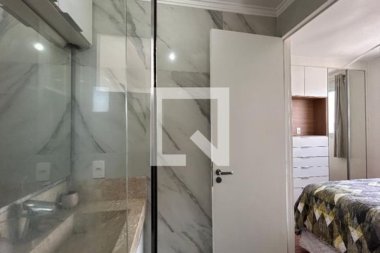 Banheiro da Suíte de apartamento à venda com 2 quartos, 63m² em Jardim Iris, São Paulo