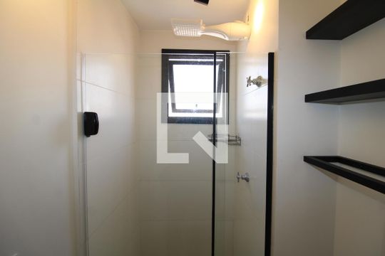 Banheiro de apartamento para alugar com 1 quarto, 28m² em Vila Dom Pedro Ii, São Paulo