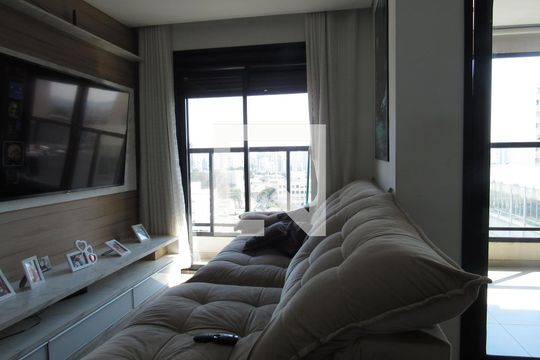 Sala de apartamento à venda com 2 quartos, 79m² em Vila Yara, Osasco