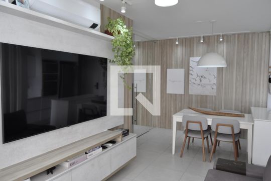 Sala/Cozinha de apartamento à venda com 2 quartos, 62m² em Todos Os Santos, Rio de Janeiro