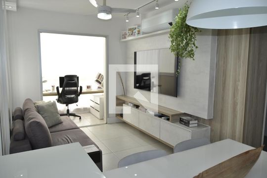 Sala/Cozinha de apartamento à venda com 2 quartos, 62m² em Todos Os Santos, Rio de Janeiro