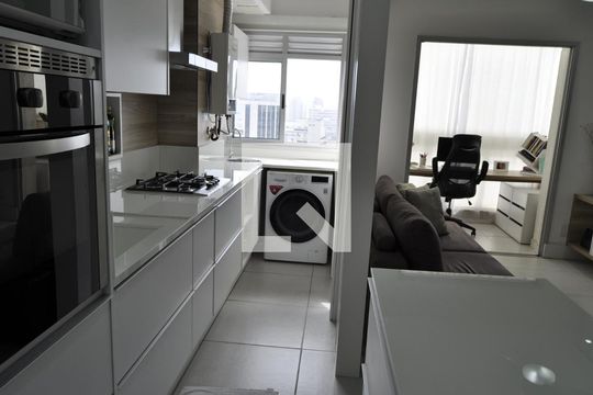Sala/Cozinha de apartamento à venda com 2 quartos, 62m² em Todos Os Santos, Rio de Janeiro
