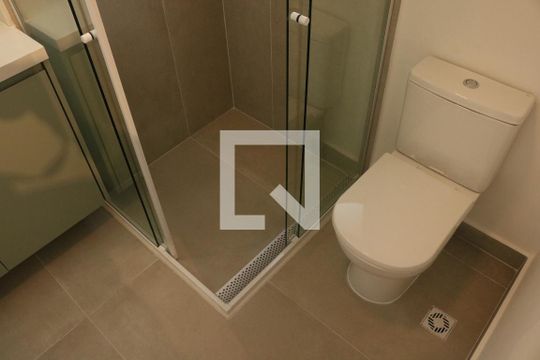 Banheiro de kitnet/studio à venda com 1 quarto, 38m² em Jardim Vera Cruz, São Paulo