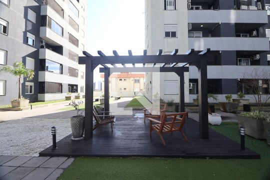 Área comum de apartamento à venda com 1 quarto, 60m² em Centro, Canoas