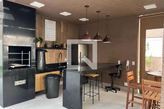 Área comum - Churrasqueira de apartamento à venda com 2 quartos, 57m² em Lapa de Baixo, São Paulo