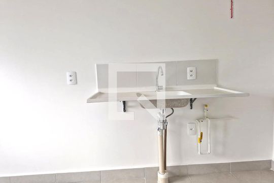 Sala/Cozinha de apartamento para alugar com 2 quartos, 32m² em Parque Novo Mundo, Guarulhos