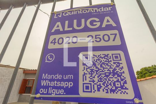 Placa Instalada de casa à venda com 2 quartos, 60m² em Harmonia, Canoas