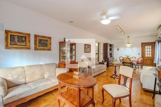 Sala de casa para alugar com 3 quartos, 190m² em Boa Vista, Porto Alegre